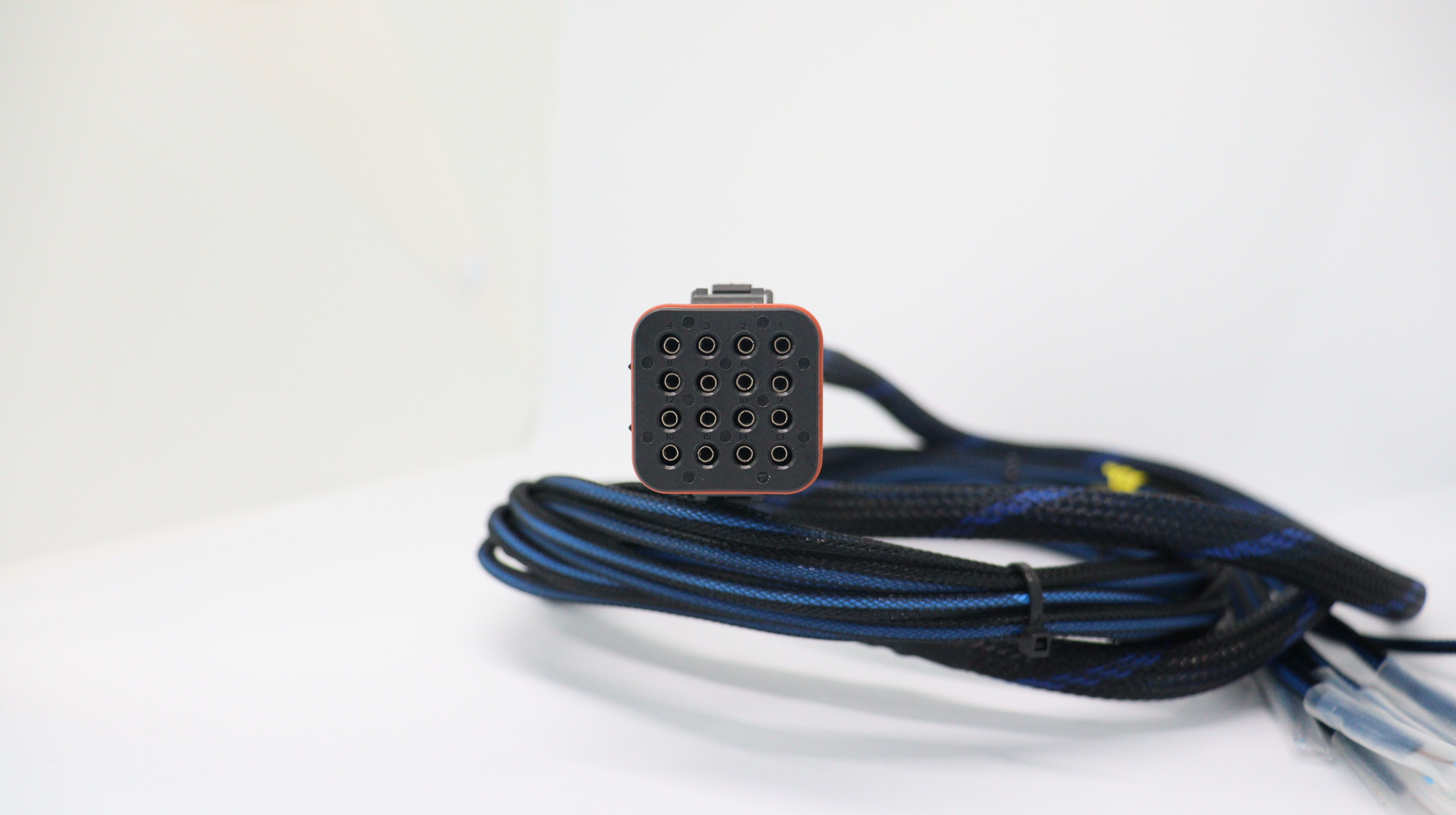 Cabo Chicote Leitura Sinais Temperatura Células 2 metros Com Conector - Imagem 3