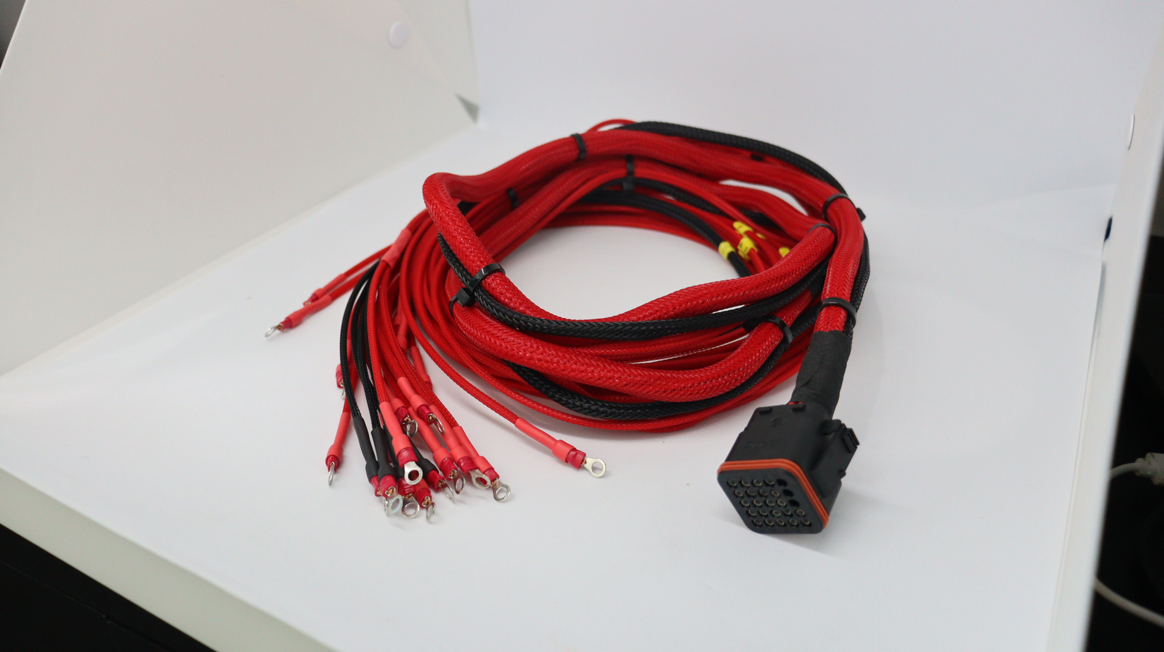 Cabo Chicote Leitura Sinais Tensão Células 2 metros Com Conector - Imagem 5