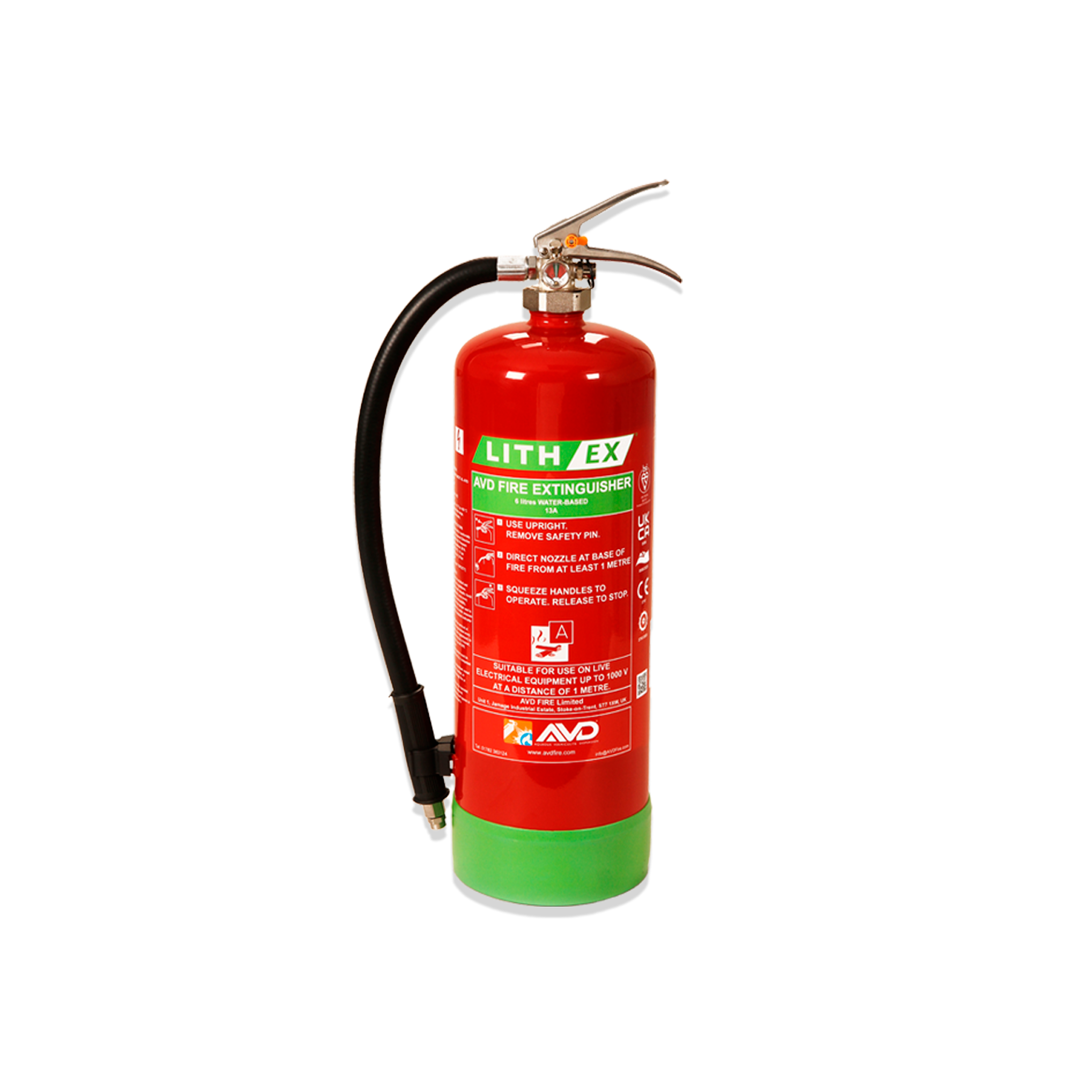 Extintor de Vermiculita 6 Litros para Baterias de Íon-Lítio Classe D Portátil Ambientes  Fogo Células de Lítio